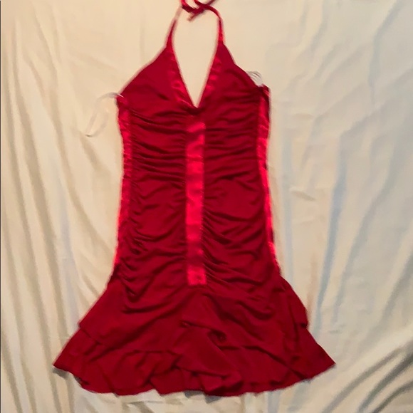 Jessica McClintock short Formal halter dress - Picture 3 of 3